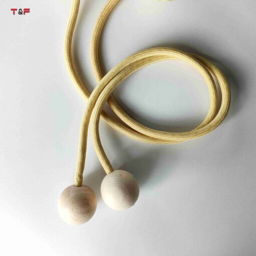 Fire Juggling Equipment Monkey fist Poi With a Static Rope Handle